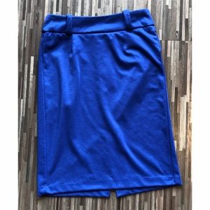 Cobalt Blue Pencil Skirt Size 6